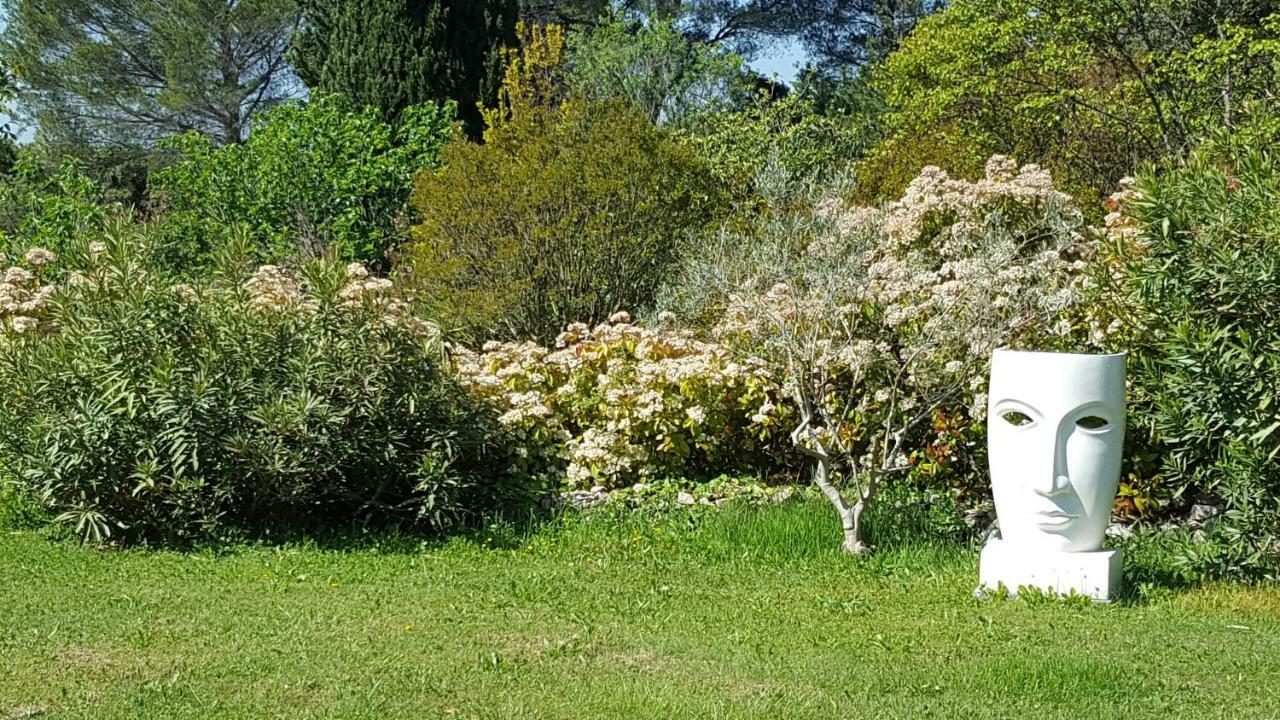 Mas des Mûriers Saumane-de-Vaucluse Exterior foto